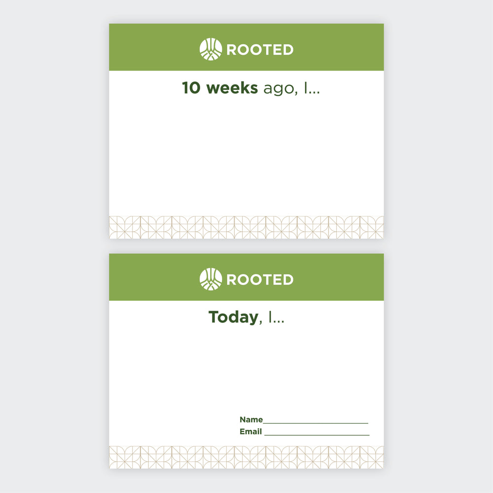Testimony Card Form Rooted Testimony Cards